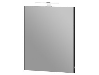 Kúpeľňové zrkadlo Manhy Black 70 s LED podsvietením
