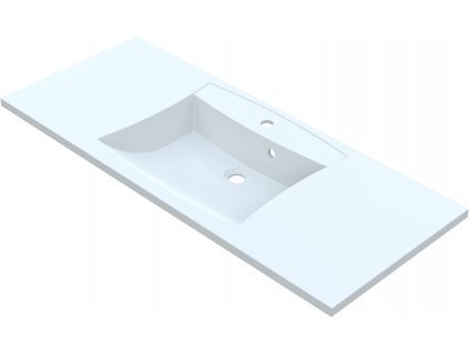 Umývadlo zapustené Norma 60 z liateho mramoru