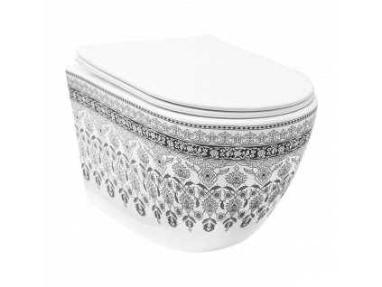 WC rimless Carlo Mini Arte