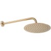 Skrytá sprchová súprava Lungo, brúsené zlato