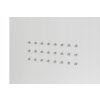 Strieborný sprchový masážny panel