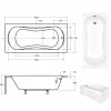 Akrylátová vaňa Aria Plus