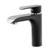 Nízka umývadlová batéria Pico, čierna/chróm