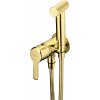 Arnika podomítková bidetová batéria so sprchou, zlatá