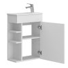 Amadeo II White 50 kúpeľňová skrinka s umývadlom