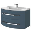 Vanessa Indigo Blue 90 kúpeľňová skrinka s umývadlom