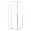 Dunaj 1-D štvorcový sprchový kút, nastaviteľná veľkosť