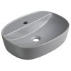 Kratos 860 keramické umývadlo na dosku, sivé