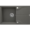 Kuchynský drez Andy Flush 78 s odkapávačom, antracit