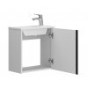Leo White 50 kúpeľňová skrinka s umývadlom