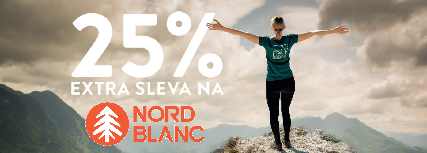 Extra sleva 25% na kompletní nabídku Nordblanc.