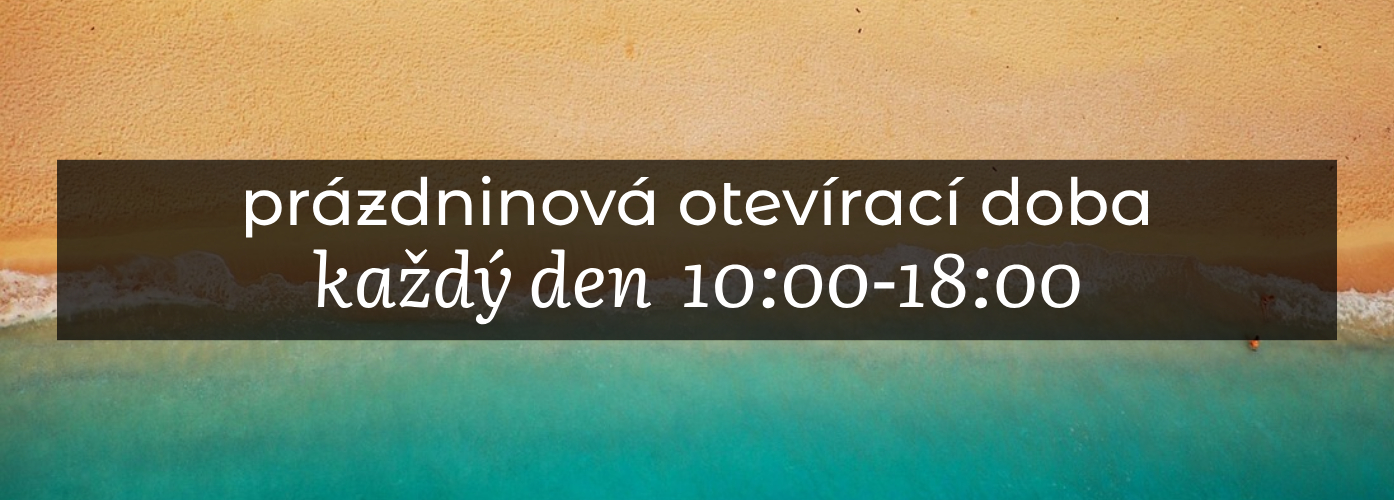 nová otevírací doba prodejny během letních měsíců