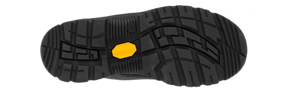 podešev Vibram na botách Prabos Nomad v barvě Midnight Black