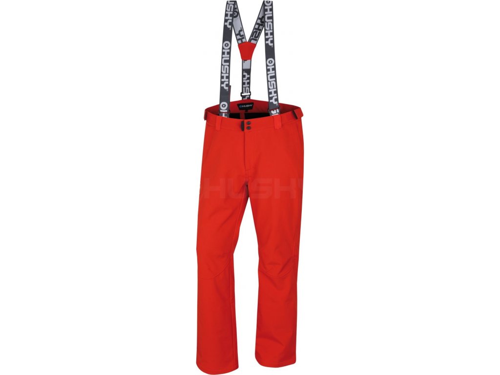 husky-galti-panske-lyzarske-kalhoty-cervene