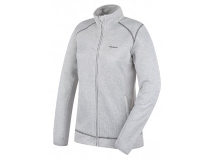 husky-alan-damsky-fleecovy-svetr-na-zip-light-grey