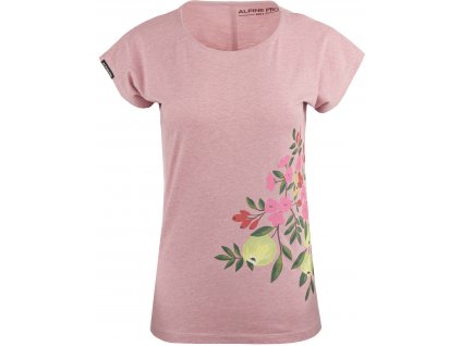 Alpine Pro Udawa dámské tričko růžové