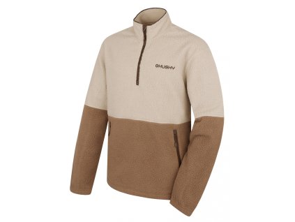husky-addy-panska-fleecova-mikina-beige