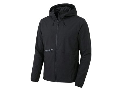 Pánská softshell bunda Silvo M black (Velikost L)