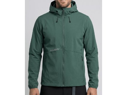 Pánská softshell bunda Silvo M green (Velikost L)