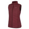 Dámská péřová vesta Dresles L dark bordo (Velikost XXL)