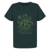 Dětské bavlněné triko Tee Mushroom K dark green (Velikost 134)