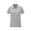 elevate amarago damske polo triko heather grey