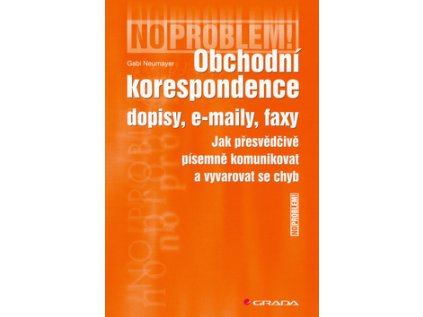 Obchodní korespondence (Stav Nová - lehce poškozená)