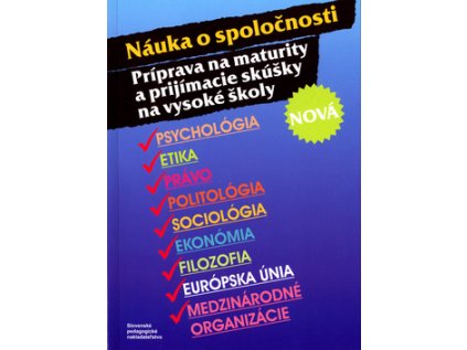 Náuka o spoločnosti (Stav Nová - lehce poškozená)