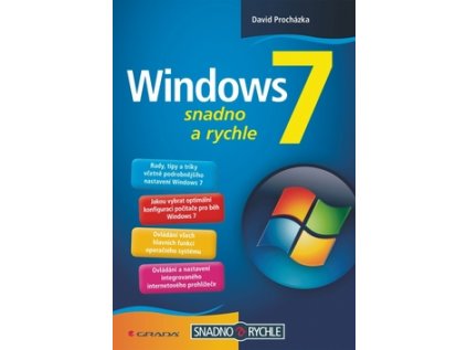 Windows 7 snadno a rychle (Stav Nová - lehce poškozená)