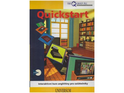 Quickstart Interaktivní kurz angličtina+CD (Stav Nová - lehce poškozená)