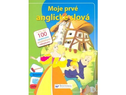 Moje prvé anglické slová - Doma (Stav Nová - lehce poškozená)