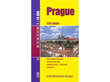 Prague City Guide 1:10 000 (Stav Nová - lehce poškozená)