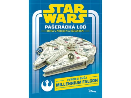 Star Wars: Pašerácká loď - Kniha s modelem a hádankami (Stav Nová)