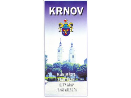 Krnov - plán města (Stav Nová - lehce poškozená)