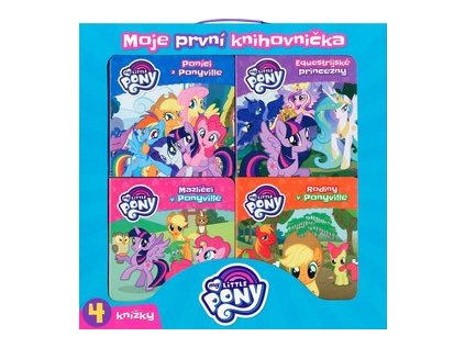 My Little Pony Moje první knihovnička (Stav Nová - lehce poškozená)