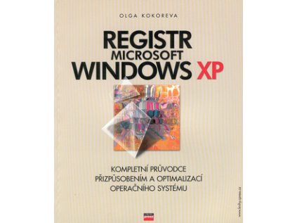 Registr MS Windows XP (Stav Nová - lehce poškozená)