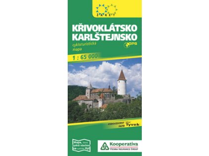 Křivoklátsko-Karlštějnsko 1: 65 000 (Stav Nová - lehce poškozená)