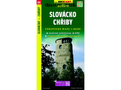 Slovácko Chřiby 1:50 000 (Stav Nová - lehce poškozená)