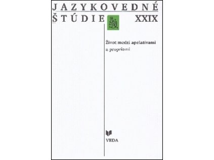 Jazykovedné štúdie XXIX (Stav Nová - lehce poškozená)