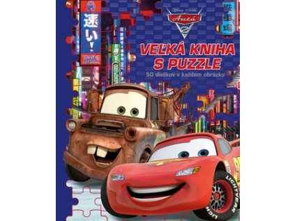 Autá 2 Veľká kniha s puzzle (Stav Nová - lehce poškozená)