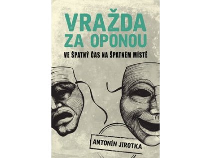 Vražda za oponou (Stav Nová - lehce poškozená)