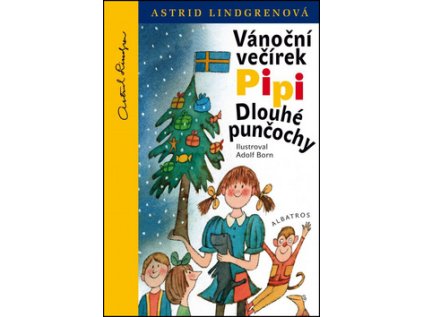 Vánoční večírek Pipi Dlouhé punčochy (Stav Použité zboží - běžné opotřebení)