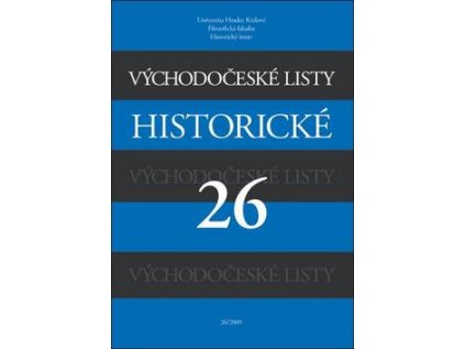 Východočeské listy historické 26 (Stav Nová - lehce poškozená)