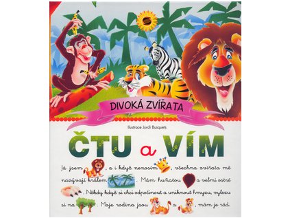 Čtu a vím Divoká zvířata (Stav Nová - lehce poškozená)