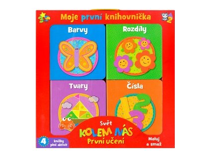 Moje první knihovnička: První učení – Svět kolem nás (Stav Nová - lehce poškozená)