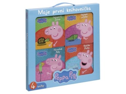 Moje první knihovnička – Peppa Pig (Stav Nová - lehce poškozená)