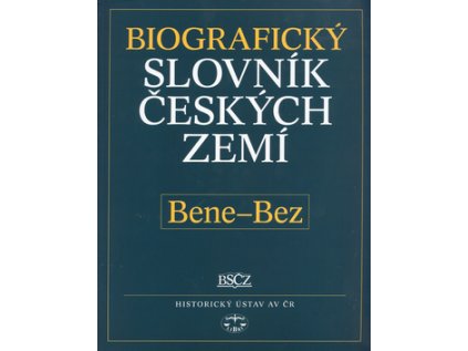 Biografický slovník českých zemí 4 (Bene-Bez) (Stav Nová - lehce poškozená)