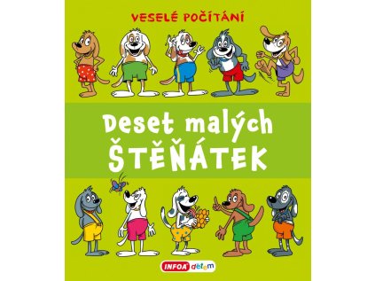Deset malých štěňátek - Veselé počítání (Stav Nová)