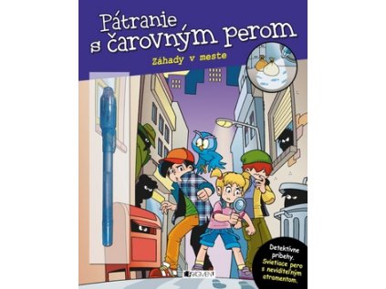 Pátranie s čarovným perom Záhady v meste (Stav Nová - lehce poškozená)