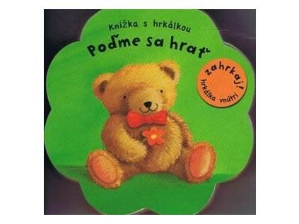 Poďme sa hrať Knižka s hrkálkou (Stav Nová - lehce poškozená)